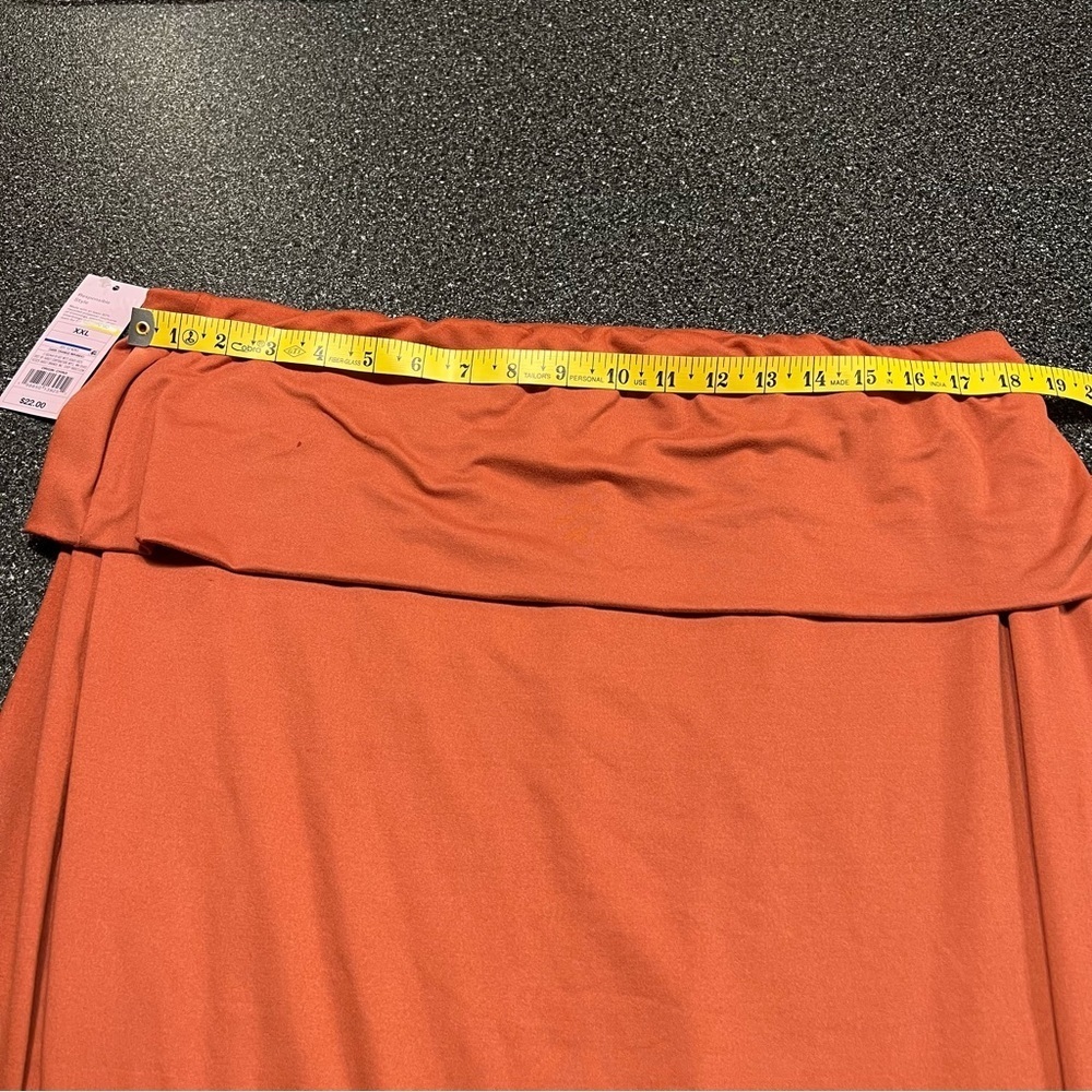NWT Wild Fable Women's Dark Orange Midi Pencil Skirt XXL - Picture 4 of 8